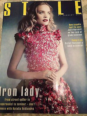 NATALIA VODIANOVA PHOTO COVER INTERVIEW UK STYLE MAGAZINE JANUARY 2016