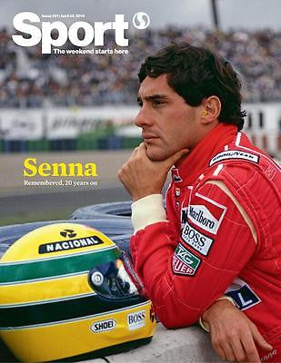 SPORT Magazine 20th Anniversary Ayrton Senna death Chris Mears Damon Albarn