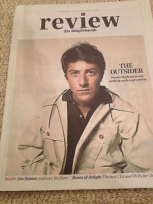 DUSTIN HOFFMAN PHOTO COVER INTERVIEW December 2014 JON HAMM JASON WATKINS