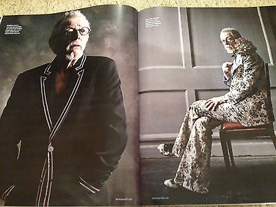 Elephant Man JOHN HURT UK PHOTO COVER INTERVIEW FT Magazine March 2016 NEW