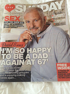 SUNDAY MAGAZINE FEBRUARY 2015 DAVID ESSEX PHOTO INTERVIEW