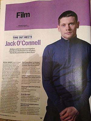 JESSE EISENBERG - JACK O'CONNELL Time Out London UK magazine May 2016