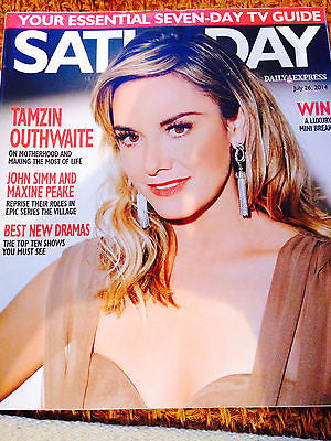 Saturday Magazine July 2014 Tamzin Outhwaite Camilla Artwedson Terry Waite