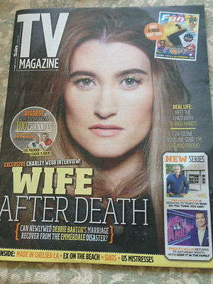 EMMERDALE Charley Webb PHOTO INTERVIEW AUGUST 2015 PATRICK J ADAMS RICKY WHITTLE