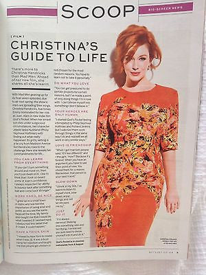 MARION COTILLARD PHOTO COVER STYLIST 2014 MAGAZINE CHRISTINA HENDRICKS