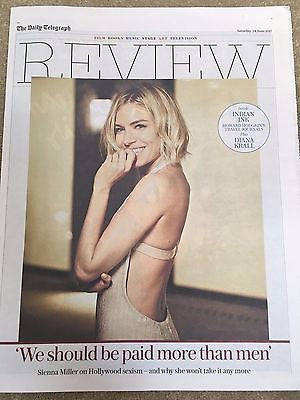 UK Telegraph Review June 24 2017 Sienna Miller Diana Krall Howard Hodgkin