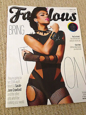 Fabulous Magazine January 2014 - Sarah-Jane Crawford Neon Jungle Rakhee Thakrar