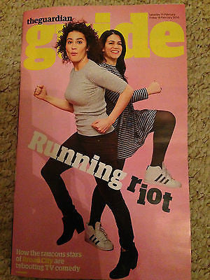 GUIDE Magazine 02/2016 BROAD CITY Abbi Jacobson Ilana Glazer Photo Cover Inter/w