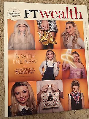 Georgia Toffolo UK PHOTO COVER INTERVIEW FT Wealth Magazine MAY 2017