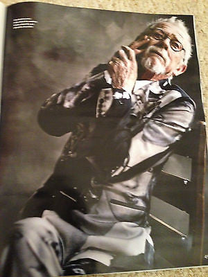 Elephant Man JOHN HURT UK PHOTO COVER INTERVIEW FT Magazine March 2016 NEW