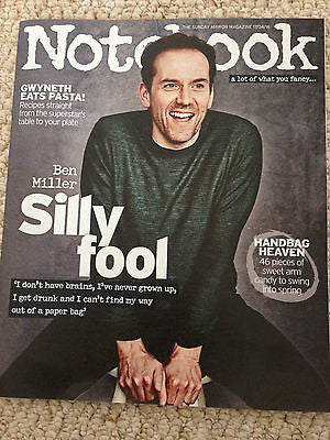 NOTEBOOK Mag April 2016 BEN MILLER Virginia McKenna JACK DAVENPORT Jason Hughes