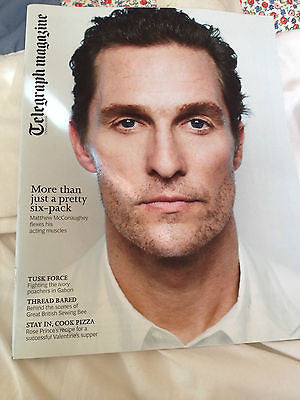 MATTHEW McCONAUGHEY interv/w UKmag 1DAY MAG 2014 Edward Watson William Burroughs