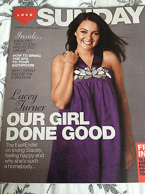 Our Girl LACEY TURNER PHOTO INTERVIEW UK MAGAZINE SEPTEMBER 2014