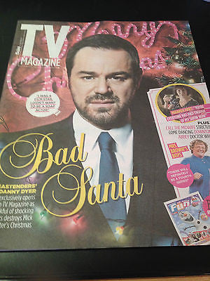 Eastenders DANNY DYER PHOTO COVER INTERVIEW 2014 DARREN DAY MATTHEW BAYNTON