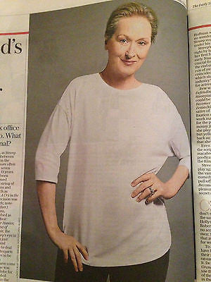 UK TELEGRAPH REVIEW Supplement - April 2016 Mamma Mia! Meryl Streep Interview