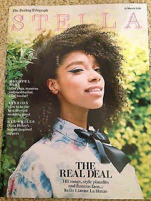 STELLA Magazine March 2016 Blood Lianne La Havas Photo Cover Interview