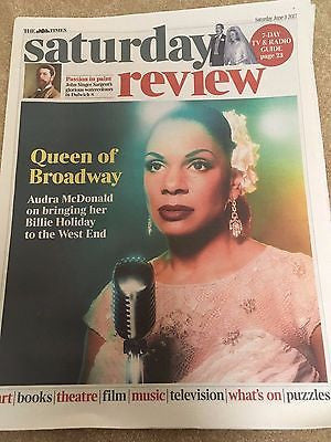 Times Review June 3 2017 - Audra McDonald Billie Holiday Matthew Rose Sargent