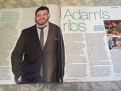 UK S MAGAZINE 2015 - ADAM RICHMAN - GABBY LOGAN - AMY WALSH - ANDREW FLINTOFF