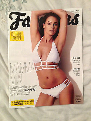 Fabulous Magazine December 2013 Danielle Lloyd O'Hara Vicky Pattison Alan Carr