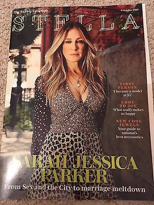 SARAH JESSICA PARKER Photo Interview UK Stella Magazine October 2016 NEW