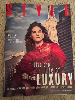 Lily Aldridge - Victoria's Secret Angel UK Style Magazine November 2016 NEW