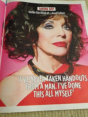 STEVE MCQUEEN uk mag 2013 JOAN COLLINS Neil Gaiman Matthew MacFadyen Jake Bugg