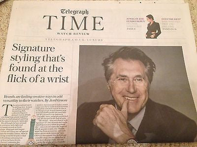 ROXY MUSIC Bryan Ferry Photo Cover Interview Time Supplement June 2016