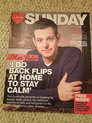 MATT BAKER Countryfile UK PHOTO INTERVIEW MAGAZINE FEBRUARY 2015