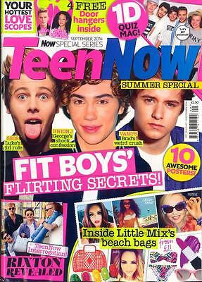 Teen Now Magazine September 2014 UNION J 5 SECONDS OF SUMMER THE VAMPS RIXTON