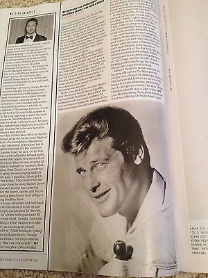 GERARD BUTLER PHOTO INTERVIEW UK FASHION MAGAZINE 2014 SIR ROGER MOORE