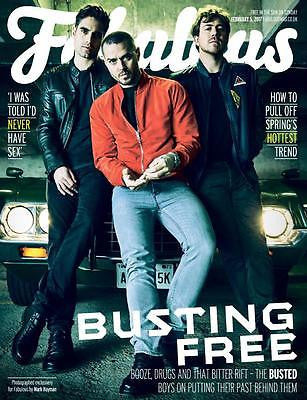 UK Fabulous Magazine February 2017 Busted - Charlie Simpson Exclusive Interview