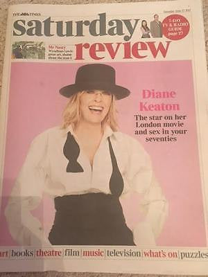 UK Times Review 17th June 2017 Diane Keaton Anita Pallenberg Royal Blood