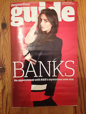 GUIDE MAGAZINE AUGUST 2014 BANKS Goddess COURTNEY LOVE DYNAMO KEVIN BISHOP