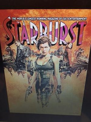 Starbur Magazine 433 Resident Evil: The Final Chapter Exclusive Subscriber Cover