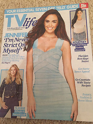 TV LIFE MAGAZINE SEPT 2016 Jennifer Metcalfe Frankie Gaff Kourtney Kardashian