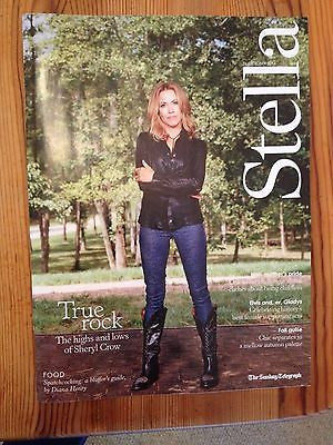 SHERYL CROW UK PHOTO INTERVIEW OCTOBER 2014 ELVIS PRESLEY GLADYS ANDY WARHOL