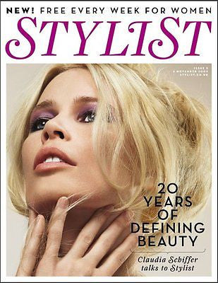 CLAUDIA SCHIFFER Photo Interview - Stylist UK magazine November 2009