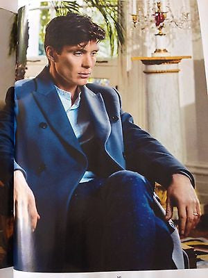 NEW UK !! CILLIAN MURPHY inter/w PEAKY BLINDER HUNK UK ESQUIRE ISSUE ***