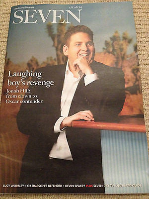 SEVEN magazine June 2014 Jonah Hill interview Jump Street Kevin Spacey