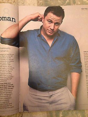 Magic Mike XXL CHANNING TATUM PHOTO INTERVIEW UK MAGAZINE JUNE 2015 JUSTIN LONG