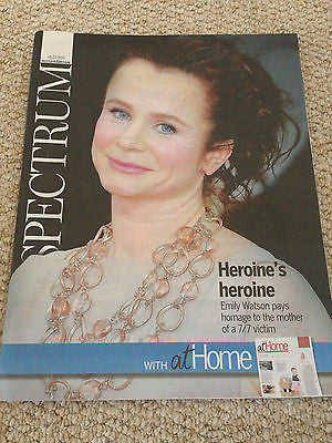 SPECTRUM MAGAZINE JULY 2015 EMILY WATSON PHOTO INTERVIEW GINGER BAKER VACCINES