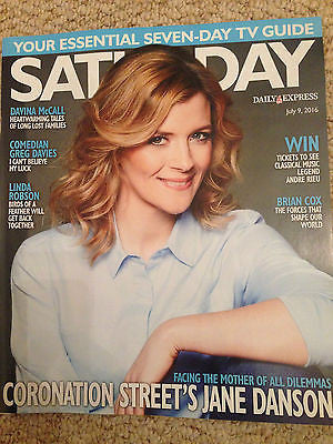 SATURDAY Magazine 07/2016 JANE DANSON Billy Ocean GREG DAVIES Samantha Giles