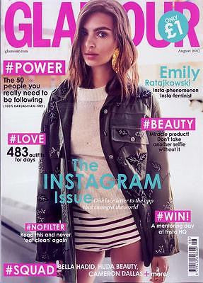 Emily Ratajkowski Cameron Dallas Glamour UK magazine August 2017