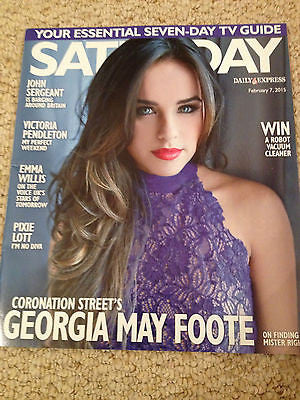 Saturday Mag 2015 GEORGIA MAY FOOTE VICTORIA PENDLETON STYLISTICS MEL GIEDROYC