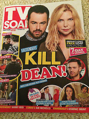 TV SOAP MAGAZINE November 2015 DANNY DYER SAMANTHA JANUS HARRY REID SUE NICHOLLS