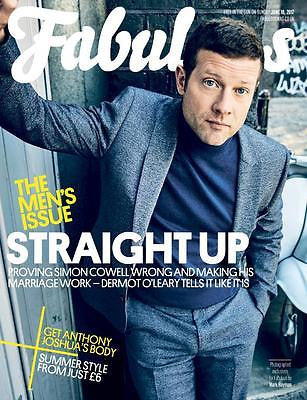 FABULOUS Magazine June 2017 Dermot O'Leary Paddy McGuinness Max Whitlock