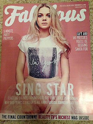 SUN REALITY TV RICH LIST 2015 MAGAZINE LOUISA JOHNSON ONE DIRECTION