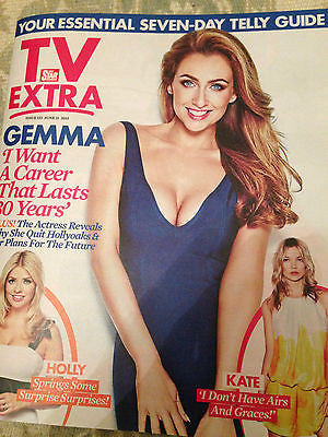 TV EXTRA MAGAZINE JUNE 2015 GEMMA MERNA ISABEL HODGINS KATE MOSS