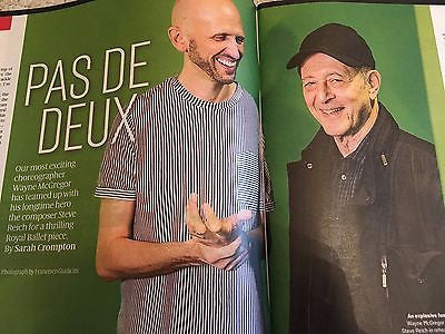 STEVE REICH - SHIRLEY COLLINS - WAYNE McGREGOR Culture UK magazine November 2016