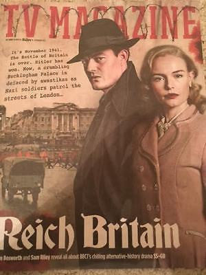 TV magazine 18th Feb 2017 SS-GB Sam Riley Kate Bosworth Linda Gray